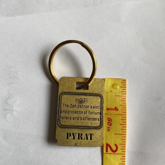 Key chain pyrat hoti zen patron saint & protector of fortune tellers & bartender - Picture 3 of 3